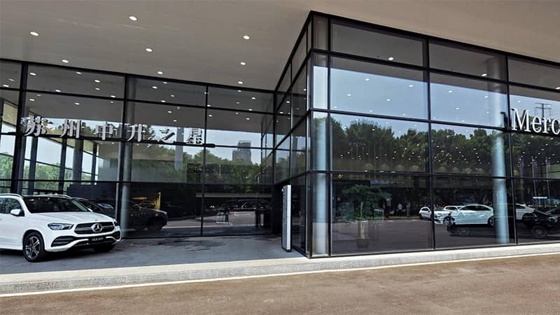 【汽車展廳】蘇州中升之星奔馳4S店