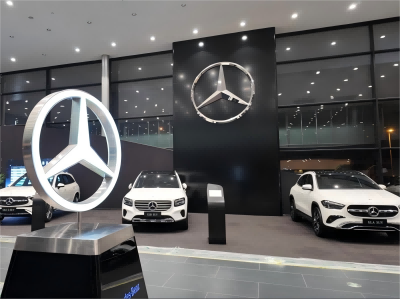 【項目分享】納米科技助力煥新升級·廣元&巴中華星錦業奔馳4S店